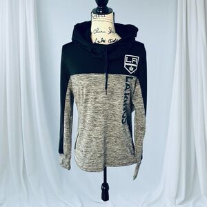 GIII 4 Her Apparel Women's Size Large LA Kings Hockey Pullover Hoodie